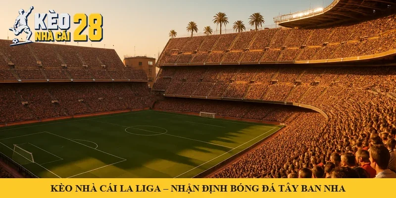 Sân vận động lớn dưới nắng chiều Tây Ban Nha – minh hoạ kèo nhà cái La Liga
